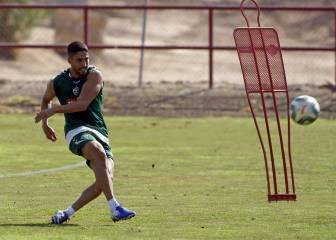 Fidel, Josan, Óscar Gil y Nuke se ejercitan en Altabix