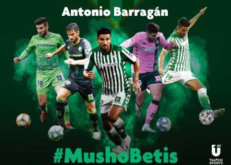 Barragán se despide oficialmente del Betis
