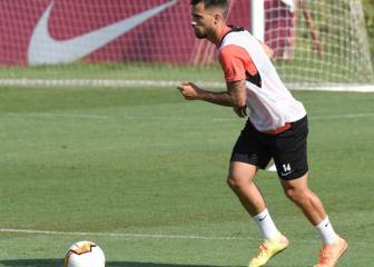 El Sevilla vuelve a entrenarse de forma individualizada