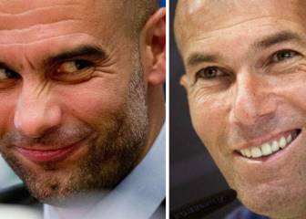 La ensalada de piropos y elogios entre Zidane y Guardiola: todas sus frases de admiración mutua