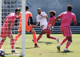 El Real Madrid ya entrena con su nueva equipación