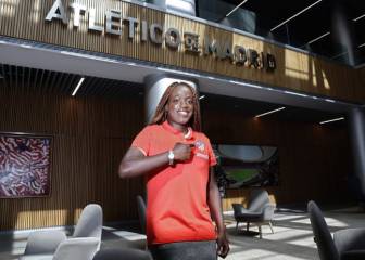 La lateral francesa Grace Kazadi, sexta incorporación del Atlético