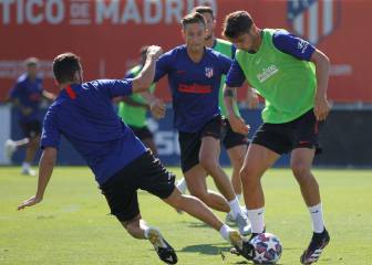 Simeone ensayó con su once para Lisboa: Costa y Llorente en punta