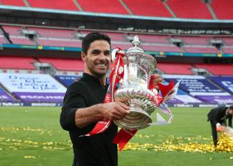 Arteta conquista su primer título como entrenador