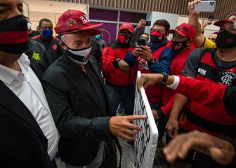 Domenec Torrent, recibido con honores a su llegada a Brasil