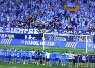 El Málaga ofrece tres opciones para compensar a sus abonados