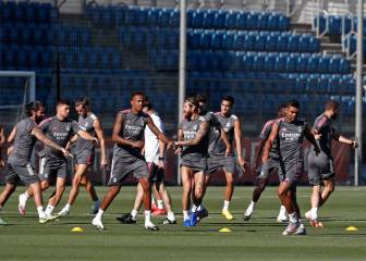 Zidane evita los desgastes a tres días del Manchester City