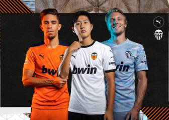 Así son las nuevas equipaciones del Valencia para la 20-21