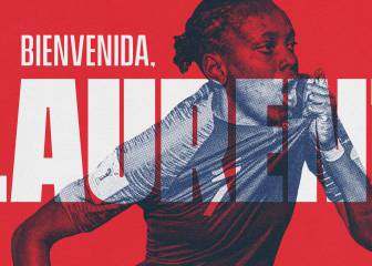 Emelyne Laurent jugará cedida por el Lyon en el Atlético