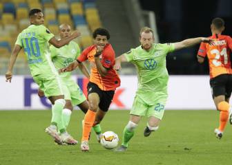 El Shakhtar destroza al Wolfsburgo y avanza a cuartos