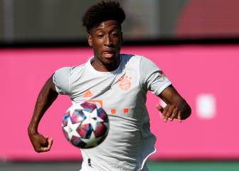 Coman, duda ante el Chelsea