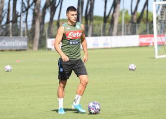 Insigne regresa de forma parcial al trabajo con el grupo