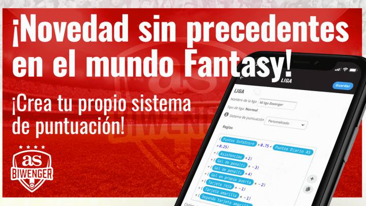 ¡¡Locura fantasy!! El sistema de puntuación personalizable de Biwenger ya es una realidad