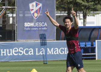 La 'Okazakimania' abre el mercado mundial al Huesca