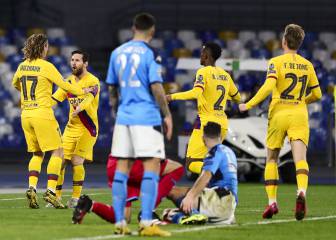 Programación deportiva del fin de semana: Barça-Nápoles y mucho motor con F1 y MotoGP