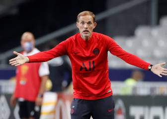 Tuchel se lesiona durante un entrenamiento