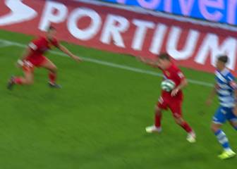 La locura en el final de Riazor: el penalti en el 95' que deja fuera al Fuenlabrada del playoff