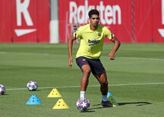 El central Araujo, infiltrado en su tobillo derecho