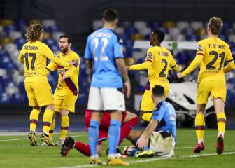 Barcelona - Nápoles: horario, TV y dónde ver la vuelta de octavos de Champions hoy