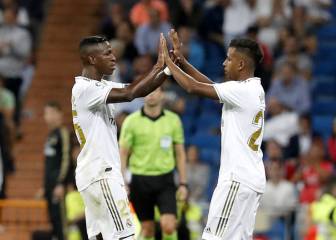 Rodrygo achica a Vinicius