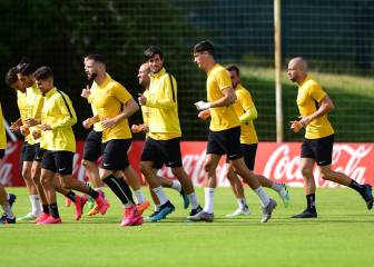 Diez jugadores procedentes del filial para iniciar la pretemporada