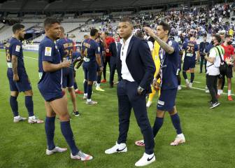 Mbappé, muy justo para el PSG-Atalanta