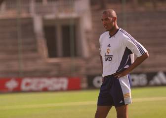 Anelka's first day at Madrid: 