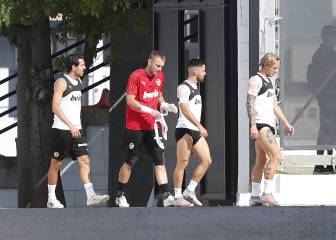 Parejo y Coquelin estarán en la vuelta al trabajo del Valencia