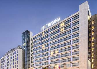 El hotel del Atlético en Lisboa se tunea de rojiblanco