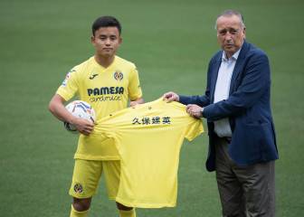 Kubo, presentado como nuevo jugador del Villarreal