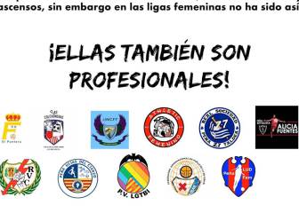 Las peñas alzan la voz por la profesionalización del femenino