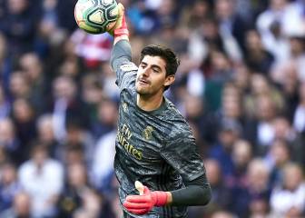 Courtois deja su tradicional '13'... por ser el '1' del Real Madrid
