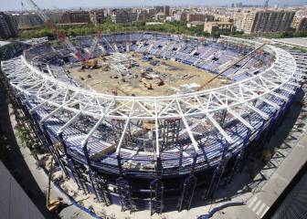 El anillo de la nueva cubierta se completará en dos semanas