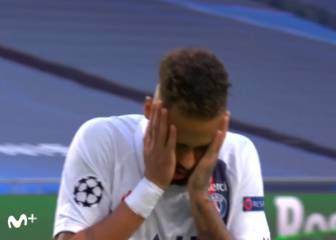 Fue tan salvaje el fallo de Neymar que se quedó estupefacto: vean y alucinen