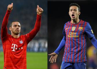Thiago Alcántara se reencuentra con su pasado blaugrana