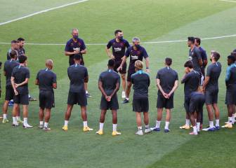 La plantilla se somete al segundo test PCR antes del entrenamiento