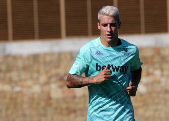 El Betis vuelve a entrenarse
tras las últimas pruebas PCR