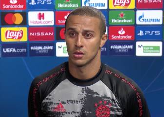 Parecía más en shock que algún jugador del Barça: Thiago en zona mixta y su gesto de respeto