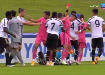 Va a oír a Raúl pero bien: la roja directa a un juvenil del Madrid por hacer esto a un rival en el suelo