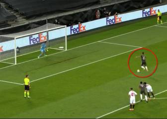 Raro será no ver a Ramos tirar uno así pronto: el impactante penalti de Bruno 'levitando'