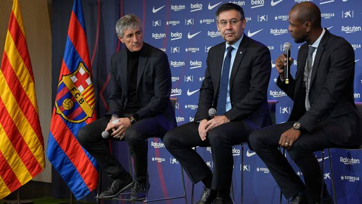 Oficial: Setién, destituido como entrenador del Barça