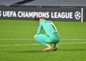 Ter Stegen facing three to four months out after surgery