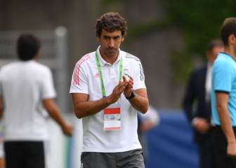 Raúl y el Juvenil del Madrid, contra el Inter y los elementos