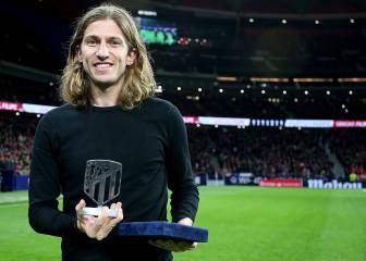 Filipe Luis: “Me gustaría volver algún día al Atlético”