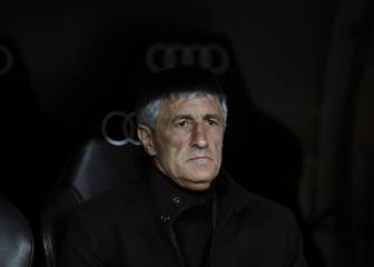 Mudanza en la Ciutat Esportiva: Setién y Sarabia recogieron sus cosas