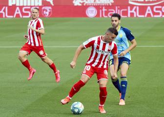Borja, Samu y Stuani, el tridente de Primera del Girona