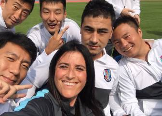 Érica Hernández, la maña que rompe barreras en la Superliga china