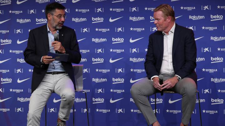 Bartomeu: “Estaba escrito que Koeman llegaría al Barça”