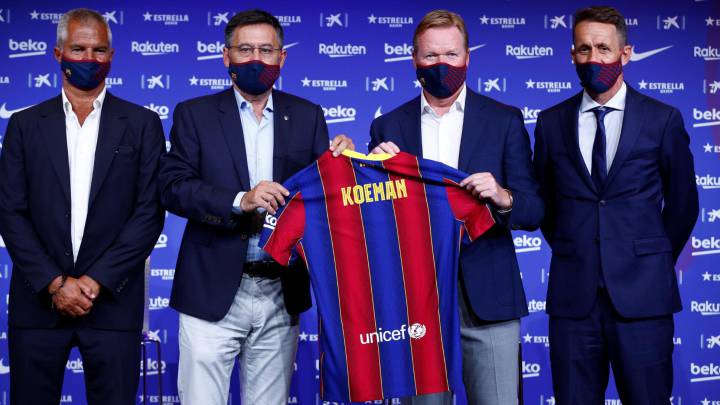 Koeman: "Quiero saber qué piensa Messi, ojalá siga"