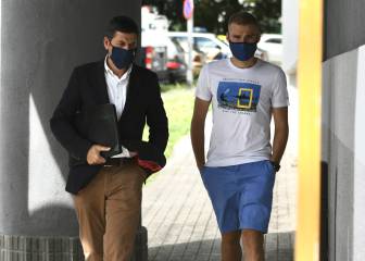 Álex Bergantiños presenta la denuncia por detención ilegal: 